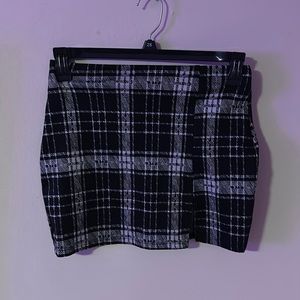 Plaid Mini Skirt
